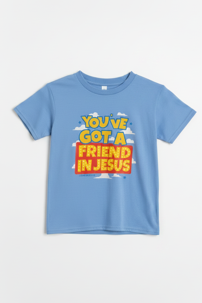 Friend In Jesus Unisex Kids Tee