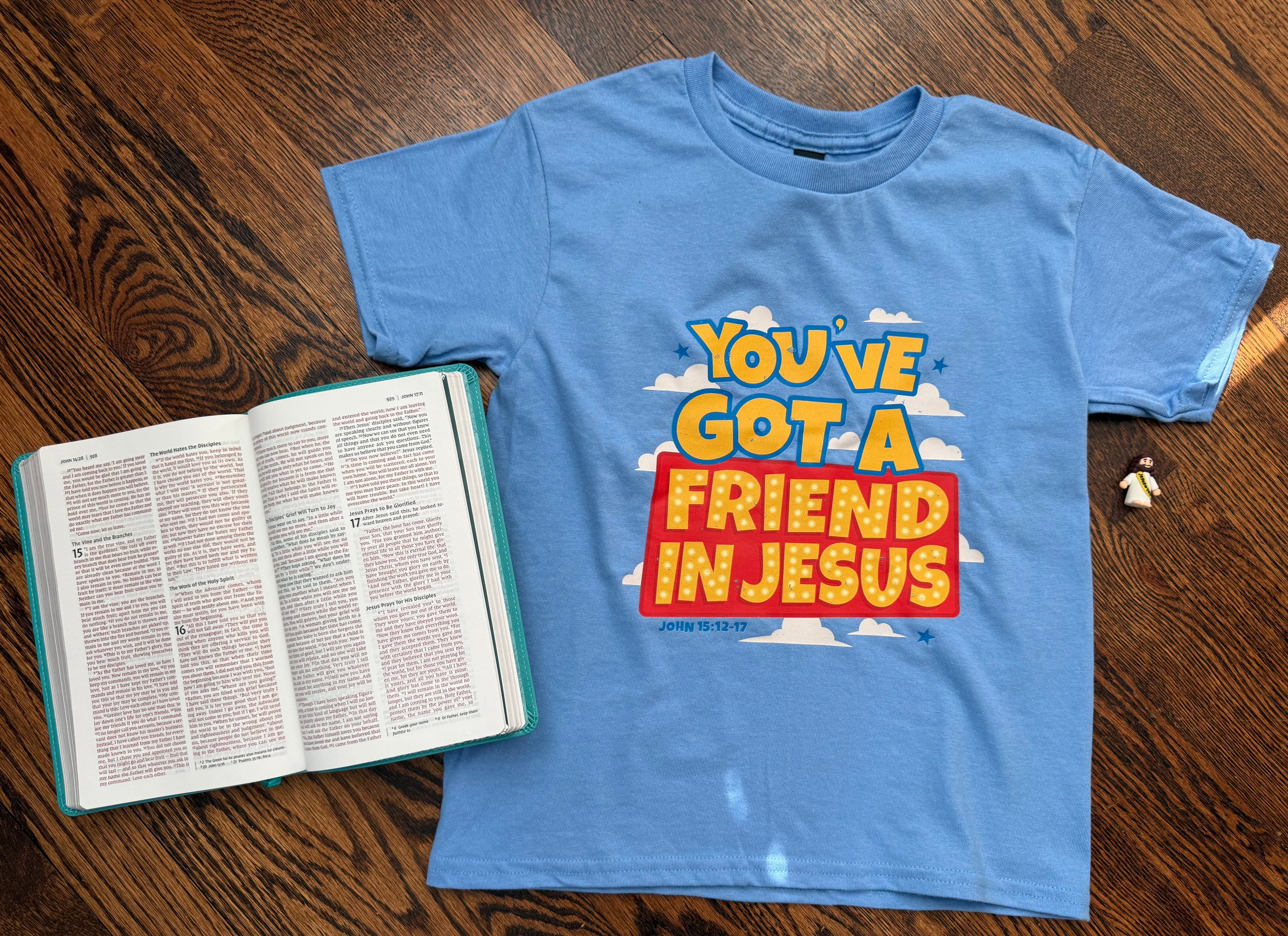 Friend In Jesus Unisex Kids Tee
